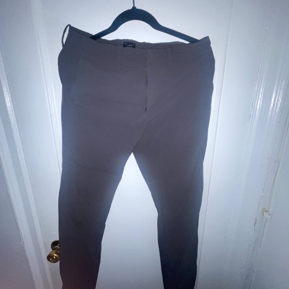 COPY - JCrew 484 slim fit tech pants 30x32 gray